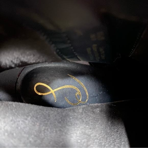 Sam Edelman Jaye Black Suede Heeled Bootie 8 1/2 M - Picture 13 of 15